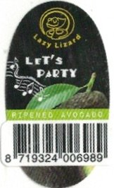 Lazy lizard let s party ripened avocado 8719324006989