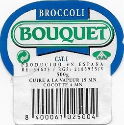 Bouquet broccoli producido en espana 8400061025004