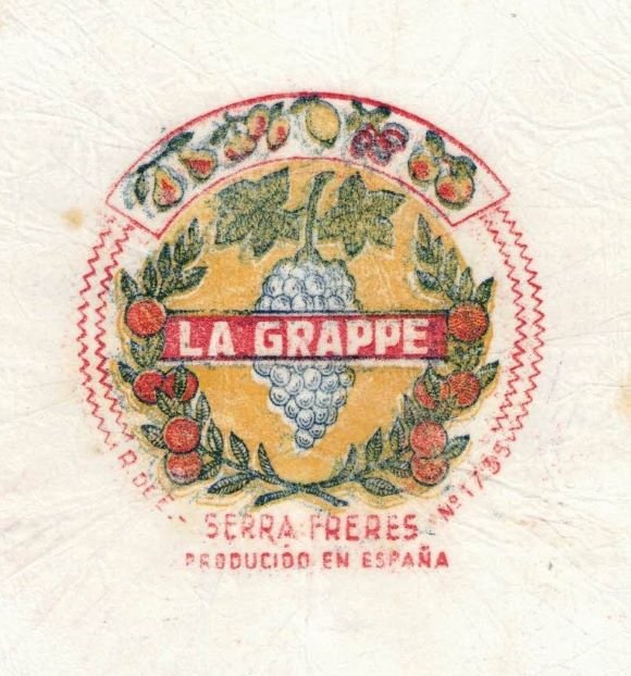 La grappe serra freres producido en espana