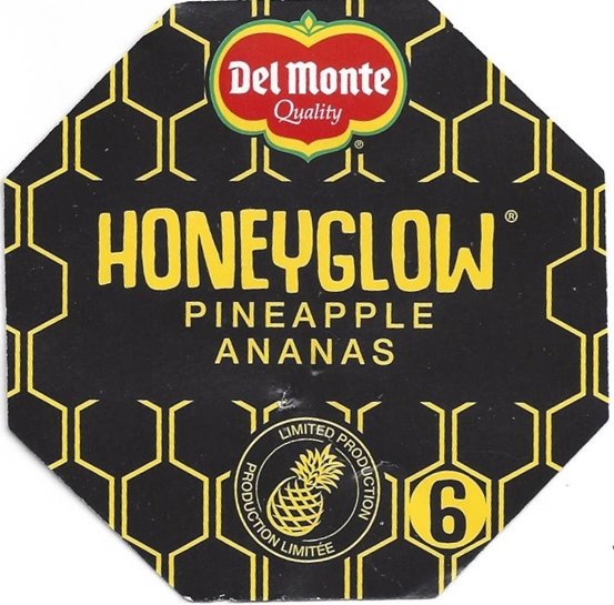 del monte quality honeyglow pineapple ananas  6 sustainably grown certified 5050372130251 produit du costa rica