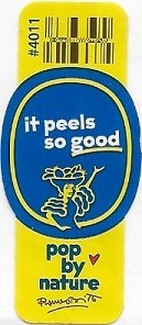 It peels so good pop by nature #4011