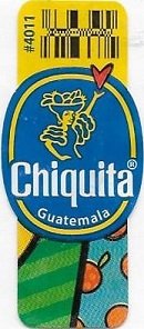 Chiquita guatemala #4011