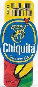 Chiquita guatemala #4011