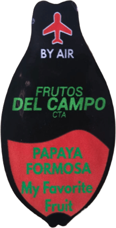 frutos del campo cta by air papaya formosa my favorite fruit