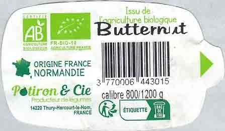 potiron & cie issue de l agriculture biologique butternut origine france normandie 3770006443015