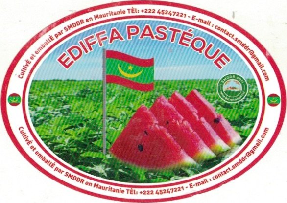 Ediffa pasteque cultive et emballe par smddr en mauretanie