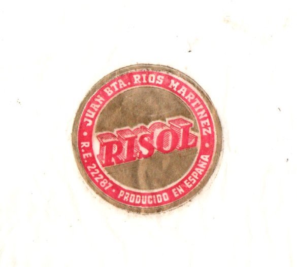 Risol juan bta rios martinez re 22287 producidoen  espana