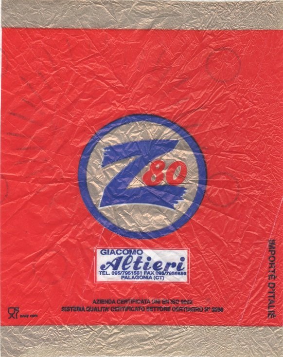 Z 80 giacomo altieri palagonia (ct) azienda certificata uni en iso 9002 sistema qualita certificato settore certiagro n° 3098 importe d italie