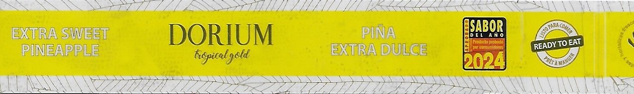 Dorium tropical gold extra sweet pineapple sabor del ano 2024