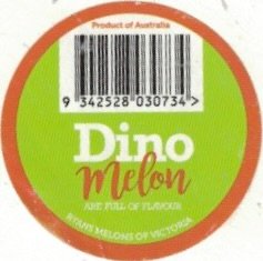 Dino melon are full of flavor product of australia 9342528030734 ryans melons of victoria