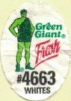 Green Giant Fresh #4663 whites