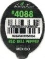 Harvestime #4048 00848408056654 red bell pepper mexico