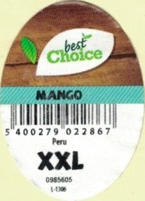 Best Choice mango 5400279022867 peru xxl 0985605