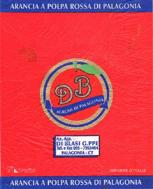 Db agrumi palagonia di blasi g. ppe palagonia importe d italie arancia a polpa rossa di palagonia
