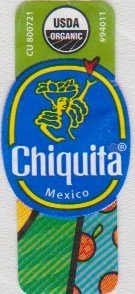 Chiquita Mexico usda organic cu8007021 #94011