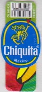 Chiquita cu800721 #94011 Mexico