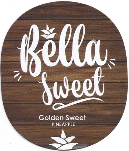 bella sweet golden sweet pineapple 7443033890164 producto de costa rica