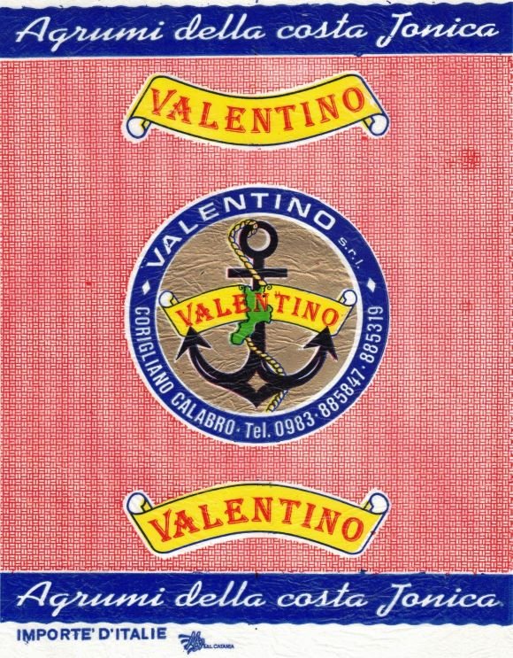 Valentino agrumi della costa ionica corigliano calabro importe d italie
