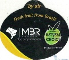 MBR Company by air fresh fruit from brazil mbrcompany.com natural choise produce of brazil