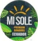 Mi Sole premium bananas ecuador