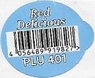 Red delicious 4056489919827 plu 401