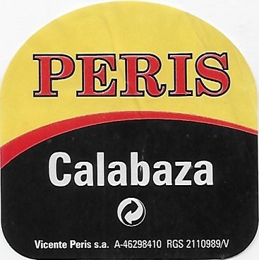 Peris calabaza vicent peris sa a-46298410 rgs 2110989/v