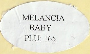 melancia baby plu 165