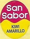 San sabor kiwi amarillo