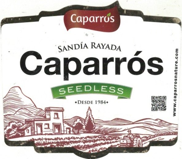 Caparros sandia rayada seedless desde 1984 www.caparrosnature.com