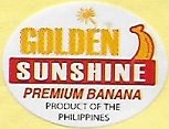 Golden sunshine premium banana product of the philippines