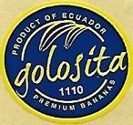 Golosita product of ecuador 1110 premium bananas