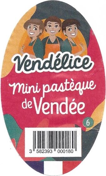 Vendelice mini pasteque de vendee 6 3582393000180
