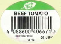 Nature s Pick Beef tomato 4088600406671 Best before: