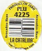 la catalina produce of peru plu 4225 avocados hass www.agrokasa.com