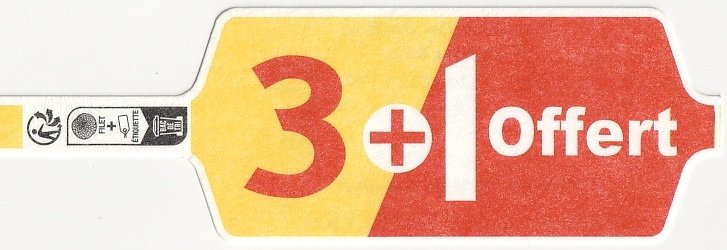 3 + 1 offert