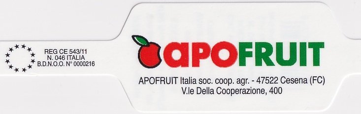 apofruit Natalia soc. Coop. Agr. 47522 cesena