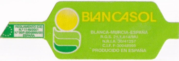 Blancasol blanca murcia espana producido en espana
