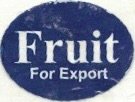 fruit for export