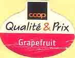 coop qualité & prix grapefruit