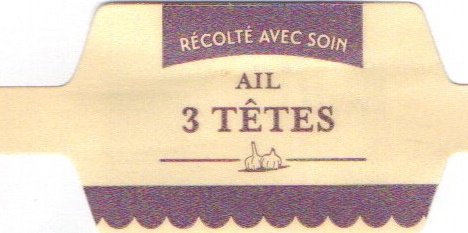 recolte avec soin ail 3 tetes
