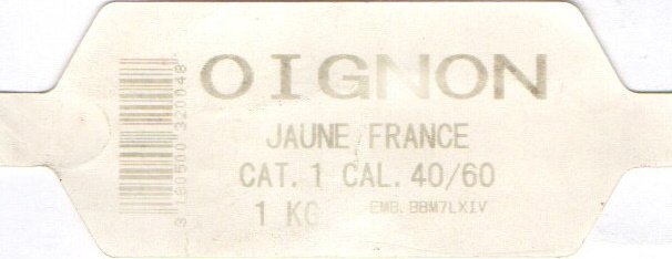 oignon jaune france 1kg 3180500320048