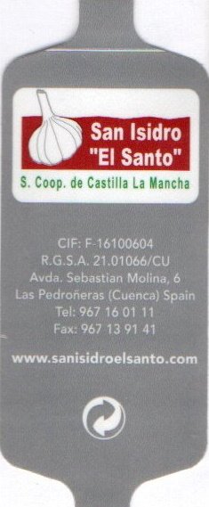 san isidro  el santo  s.coop.de castilla la mancha