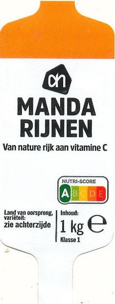 Ah mandarijnen van nature rijk aan vitamine C 1 kge