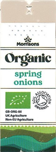 morrisons organic spring onions