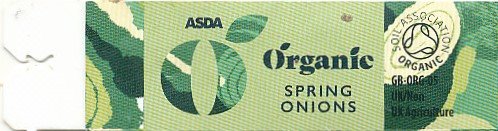 asda organic spring onions