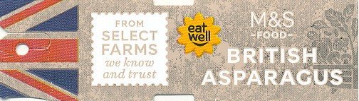 m & s food eat well british asparagus from select farms we know and trust