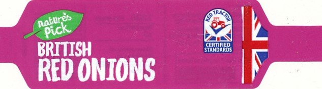 Nature s pick british red onions red tractor certified standards