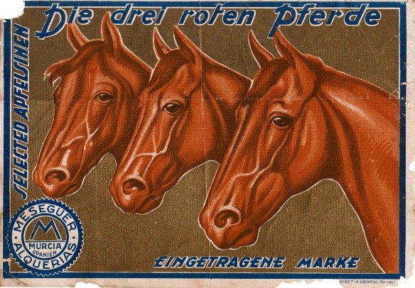die drei roten pferde m meseguer alquerias murcia spanien