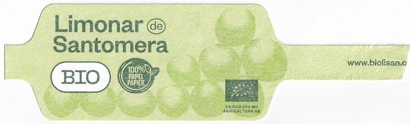 Limonar de santomera bio 100 % papel papier