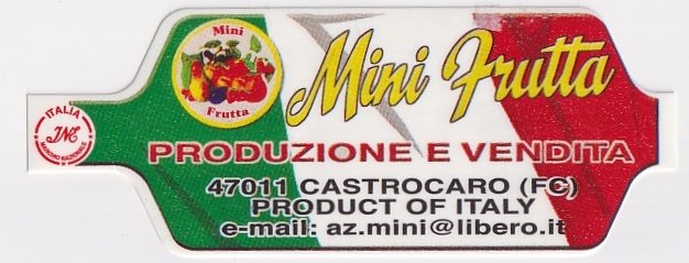 Mini frutta produzione e vendita castrocaro product of italy az.mini@libero.it